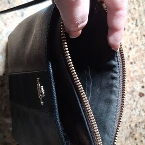 Coach Black Leather Crossbody Bag